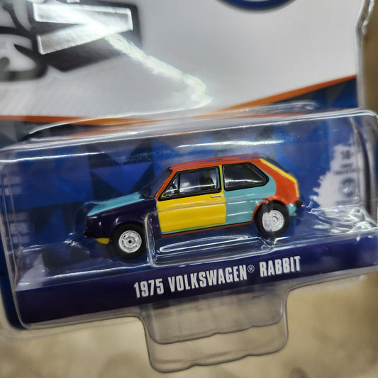 Greenlight - Club V-Dub Series 21 - 1975 Volkswagen Rabbit 'Harlequin Tribute'