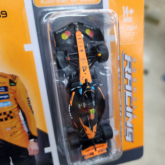 Bburago - Formula Racing - 2025 McLaren F1 Team MCL39 - #4 Lando Norris