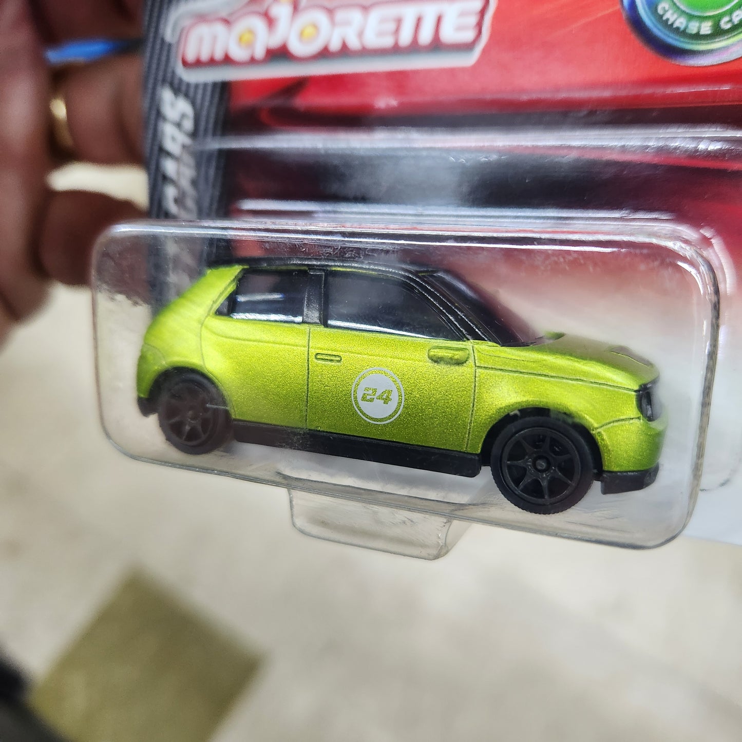 Majorette - Street Cars - Honda E (Fluoro Green) - 2024 **CHASE**