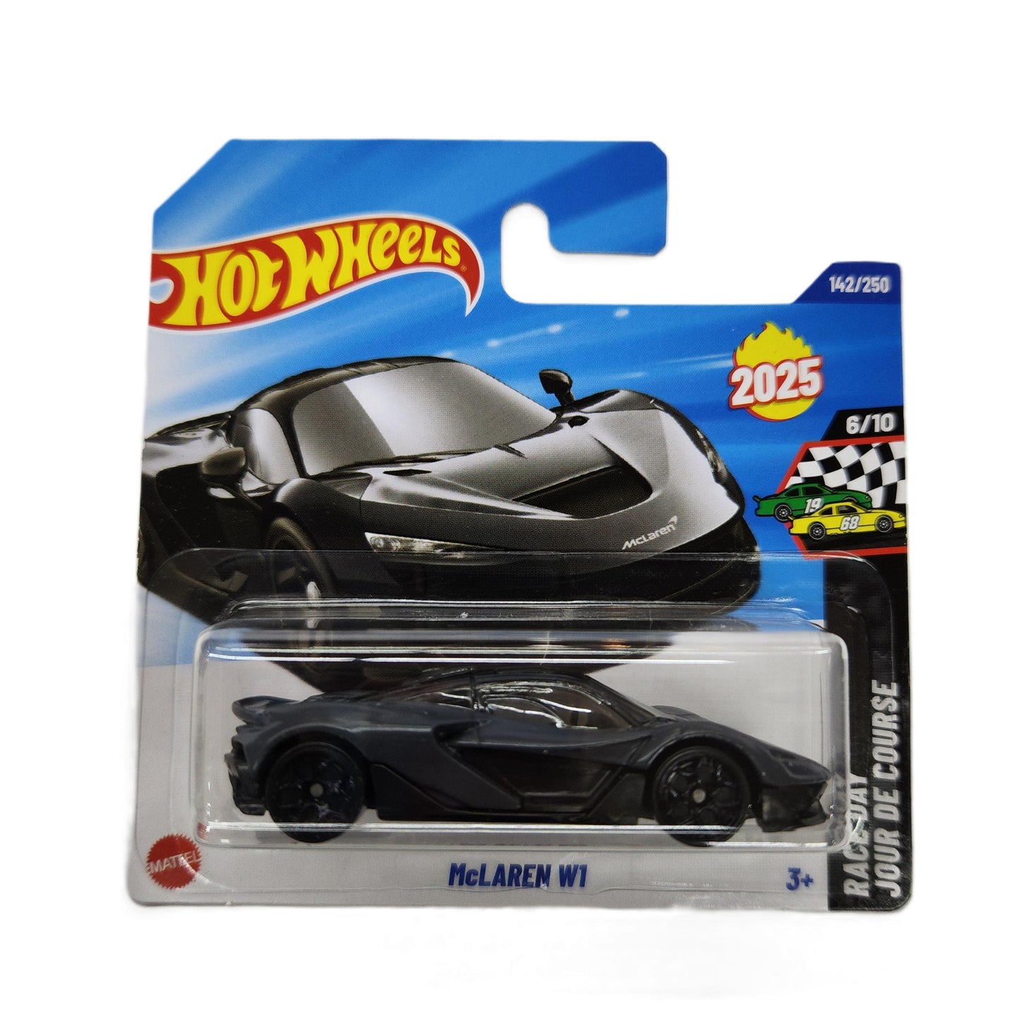 Hot Wheels - McLaren W1 (Grey) - Short Card