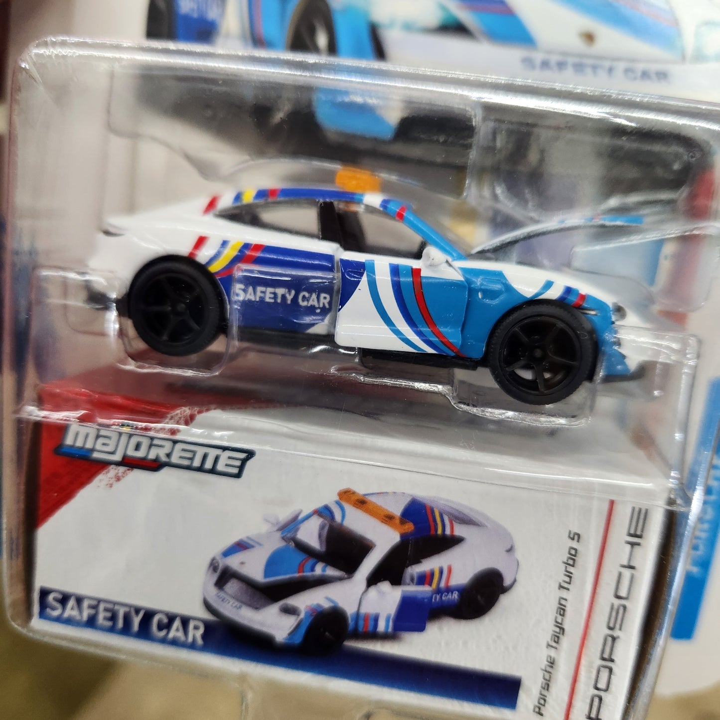 Majorette - Porsche Deluxe Cars - Porsche Taycan Turbo S 'Safety Car'
