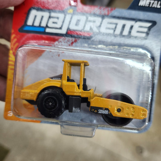 Majorette - Street Cars - Volvo SD160B Roller - Short Card