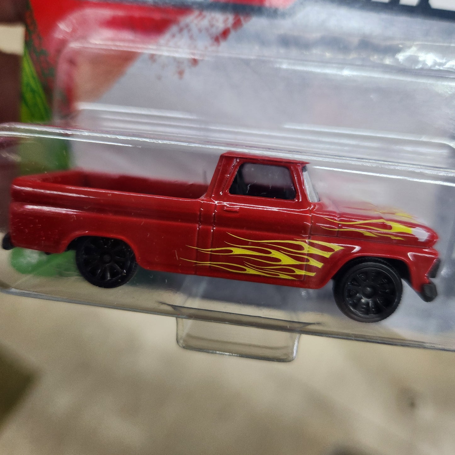 Majorette - Street Cars - Chevrolet C10 (Red) - Short Card