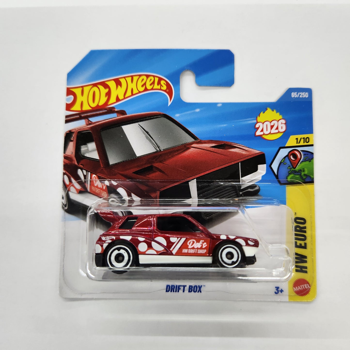 Hot Wheels - Drift Box 'Dot's HW Drift Shop' - Short Card