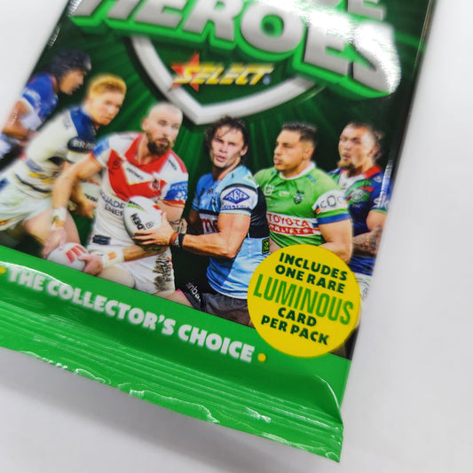 Select - 2026 NRL League Heroes - Sealed Box of 36 Packs