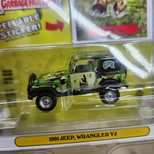 Greenlight - 'Garbage Pail Kids' - 1991 Jeep Wrangler YJ - 1:64 Scale