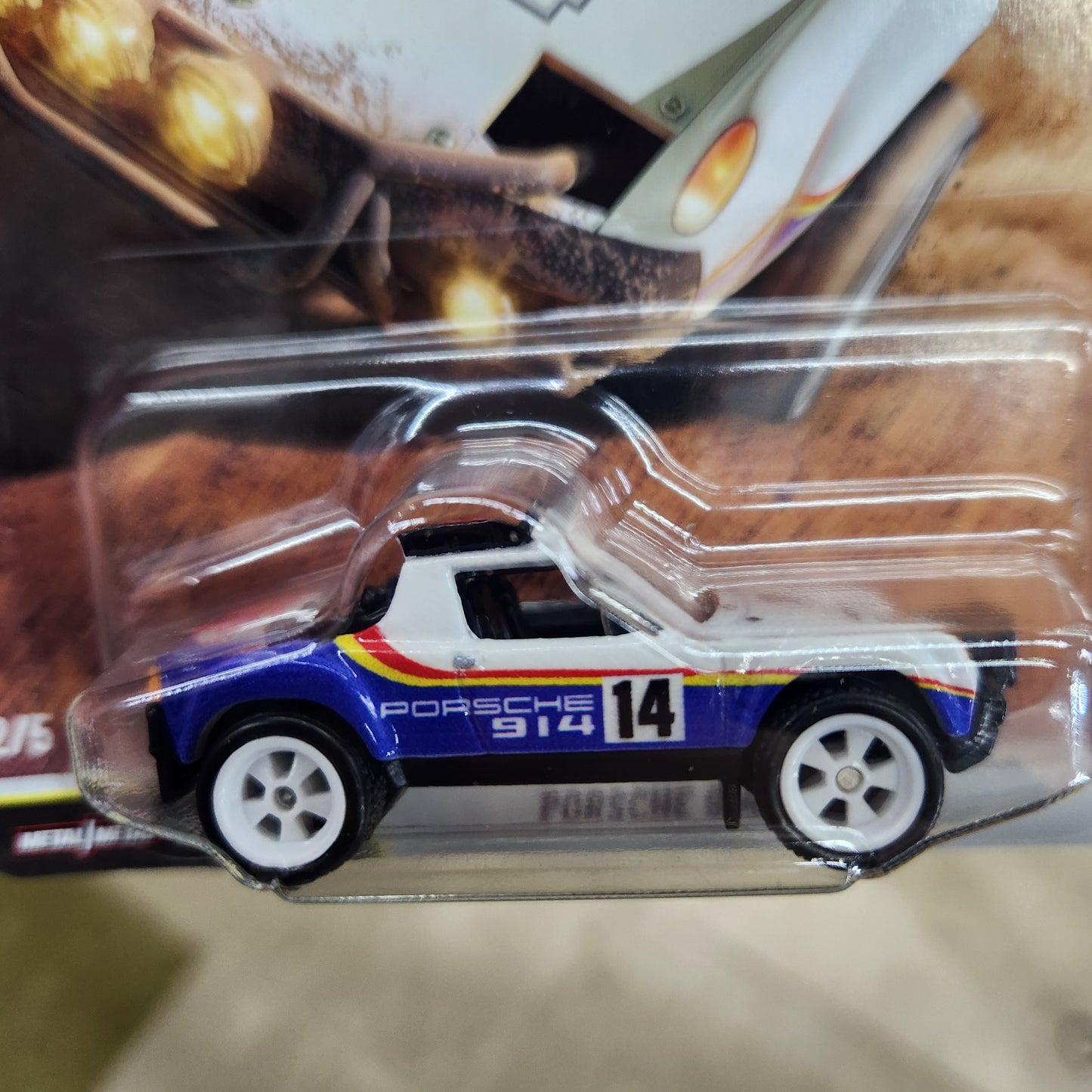 Hot Wheels Premium - Thrill Climbers - Porsche 914 Safari