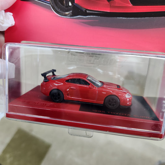 Majorette - Collection Series (Wave 4) - 1995 Toyota Supra (Fire Red)