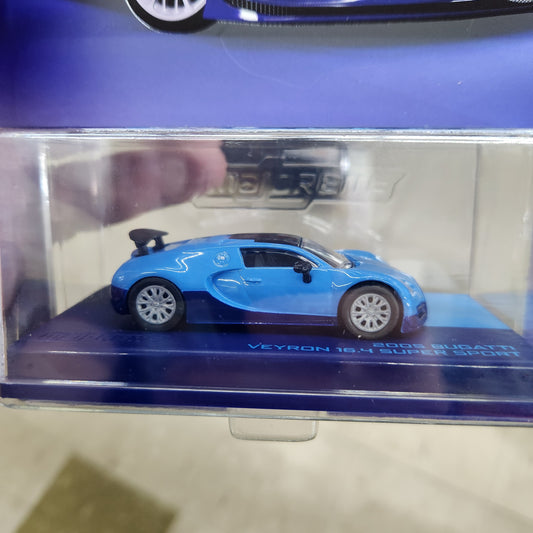 Majorette - Collection Series (Wave 4) - 2005 Bugatti Veyron 16.4 Super Sport (Blue)