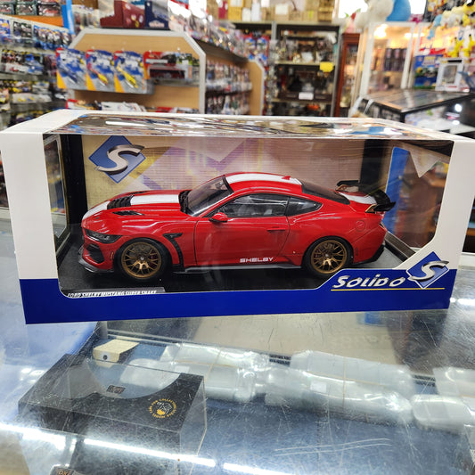 Solido - 2025 Ford Shelby Mustang Super Snake (Red) - 1:18 Scale