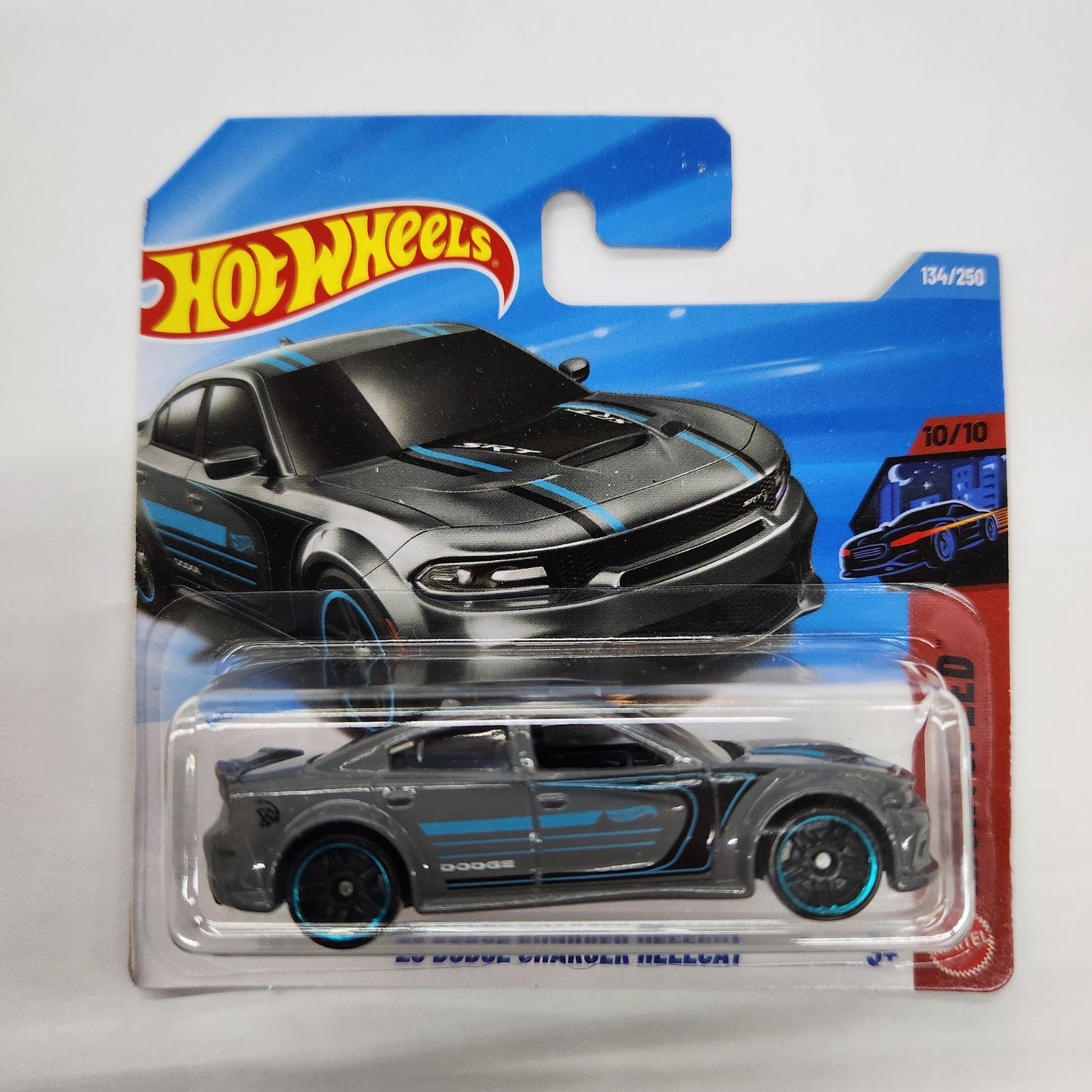 Hot Wheels - 2020 Dodge Charger Hellcat (Grey) - Short Card