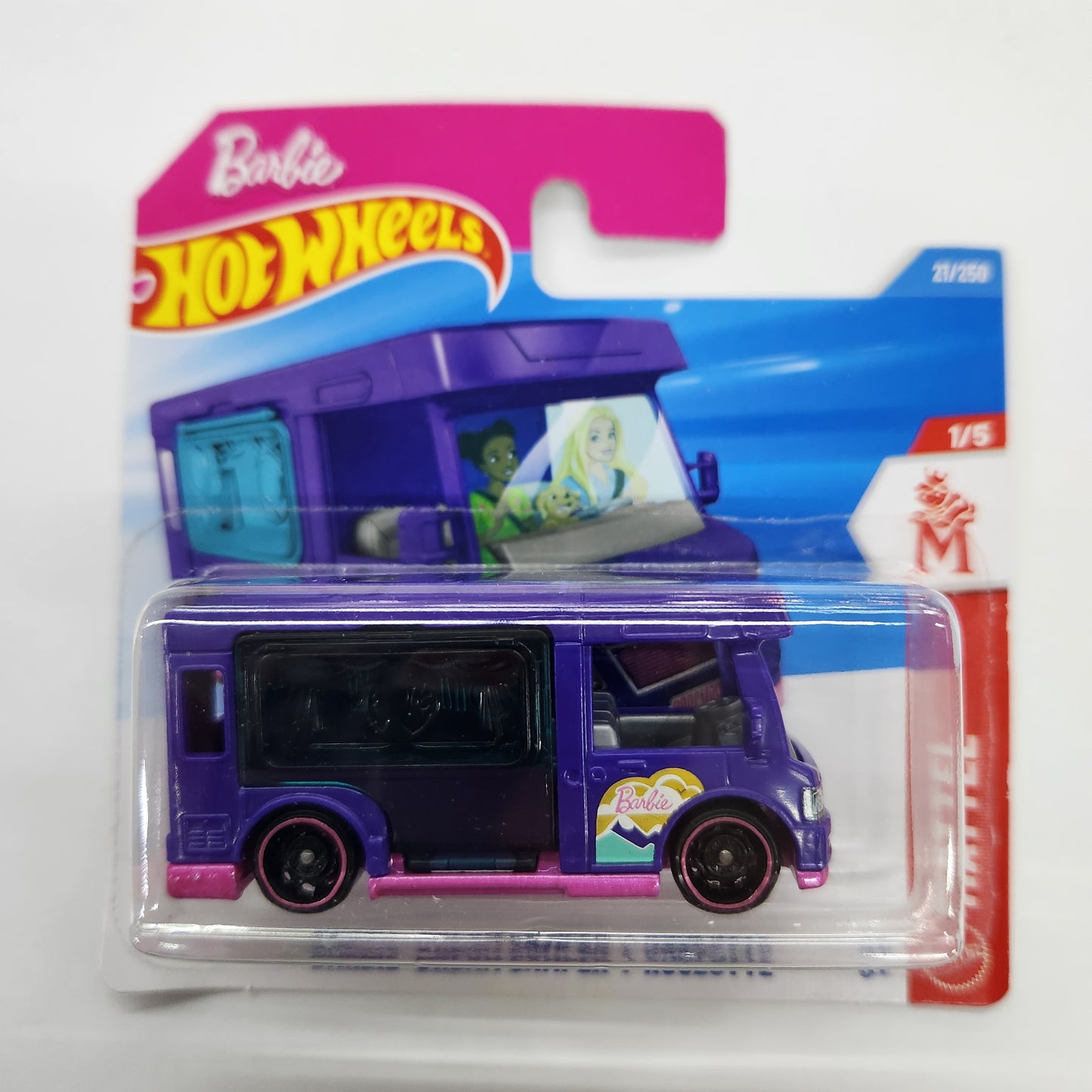 Hot Wheels - Barbie Dream Camper (Purple) - Short Card