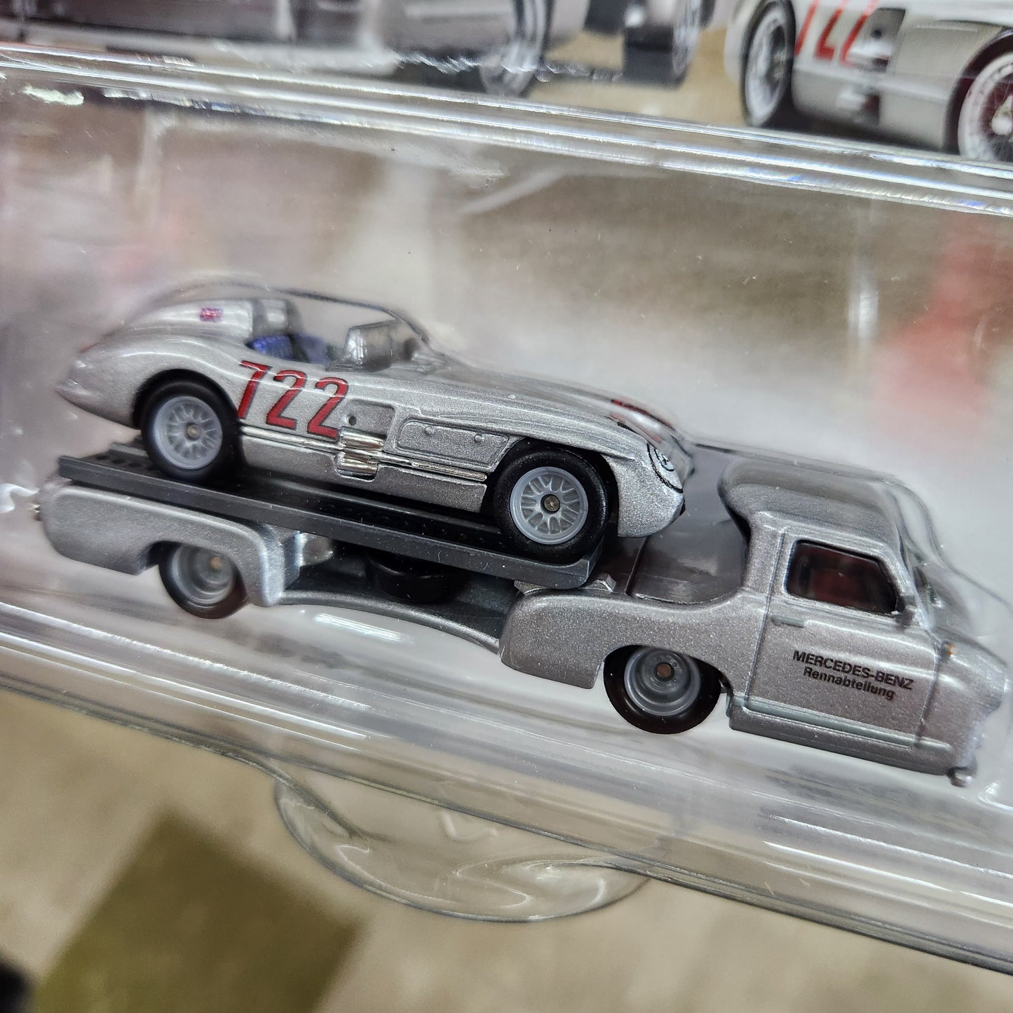Hot Wheels - Team Transport - Mercedes-Benz 300 SLR/Renntransporter