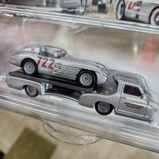 Hot Wheels - Team Transport - Mercedes-Benz 300 SLR/Renntransporter