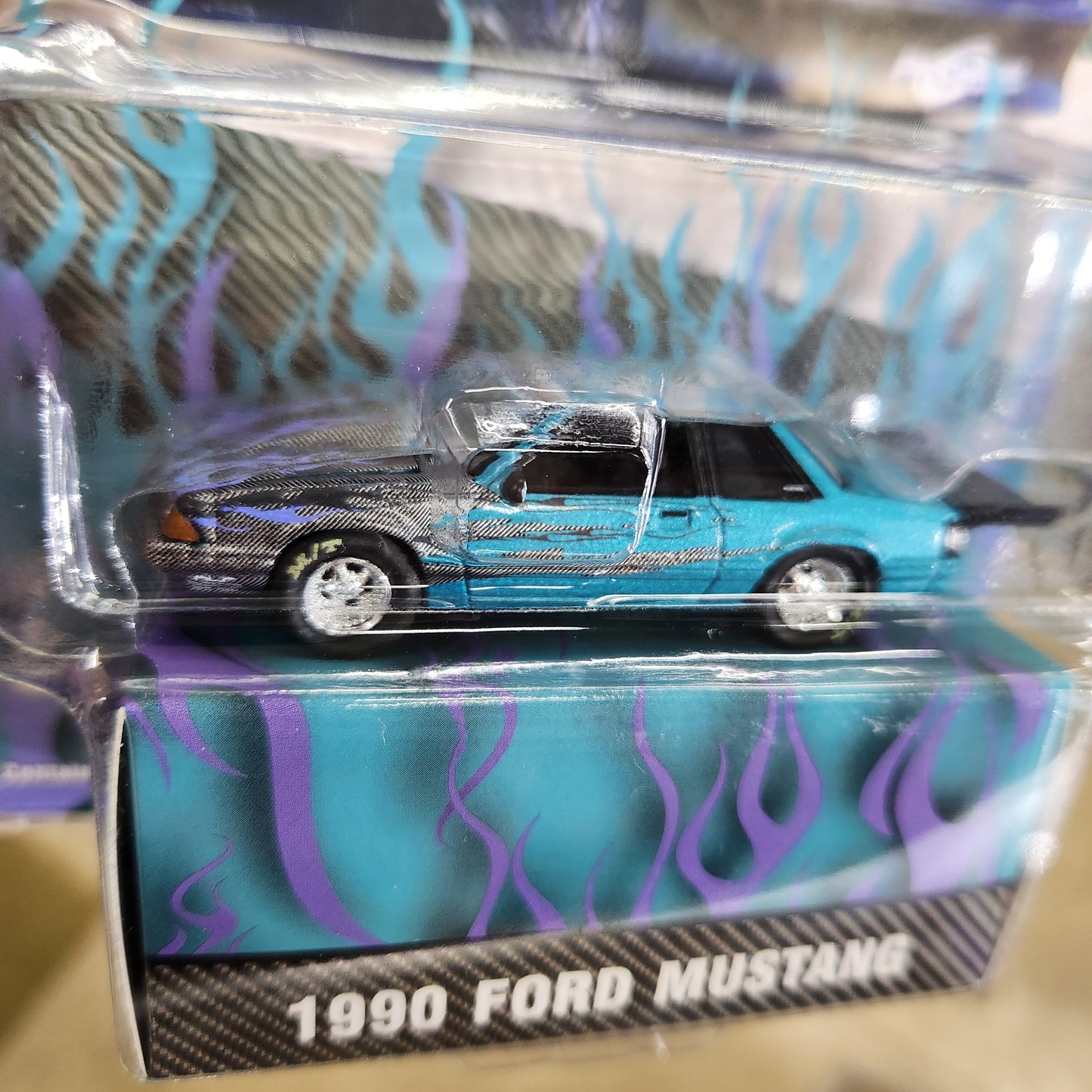Greenlight - 1990 Ford Mustang 'Wraps' - 1:64 Scale