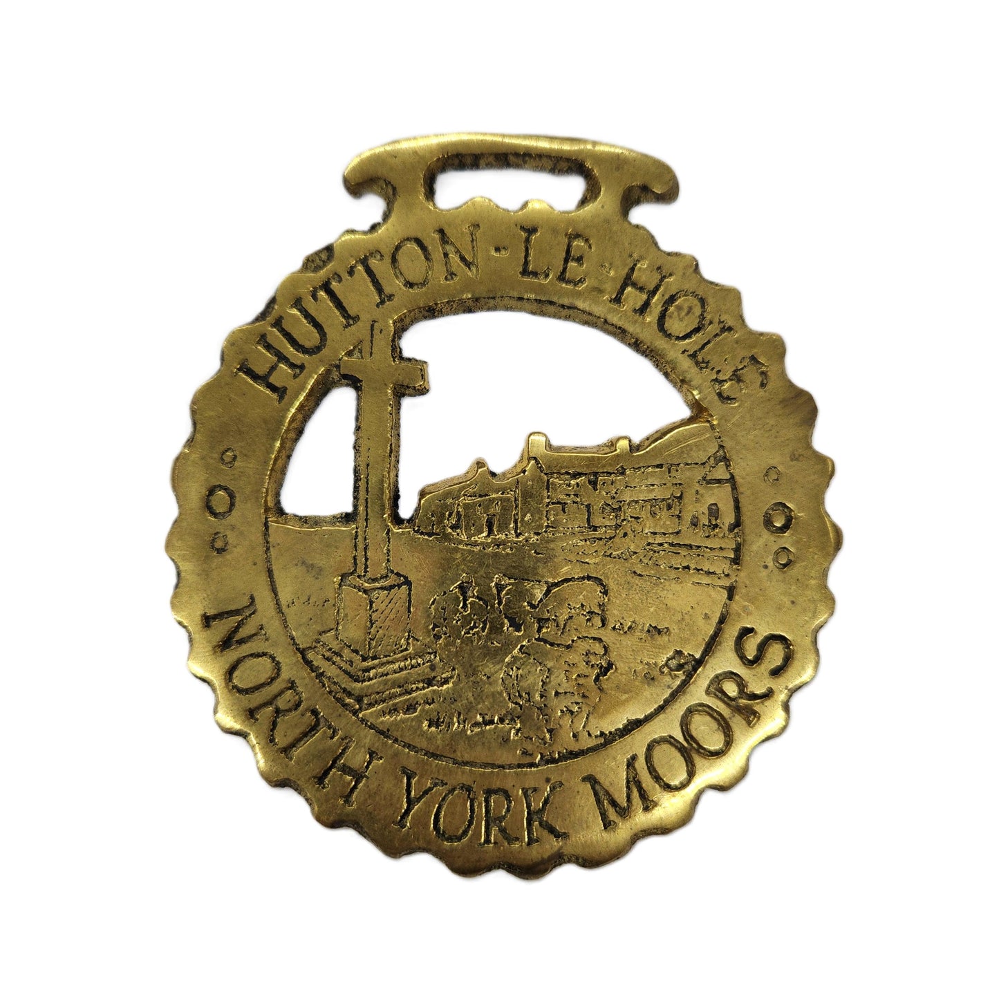 Horse Brass Yorkshire-North - 8cm