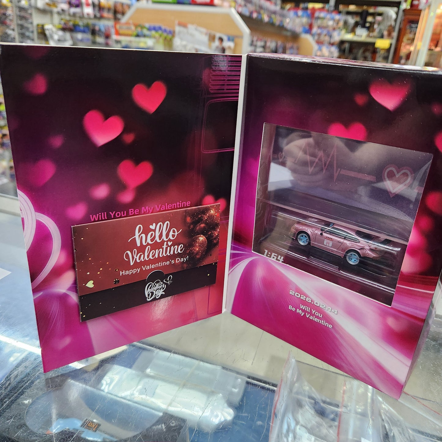 ModelModel - RWB 930 'Valentines Day' (Pink) - 1:64 Scale