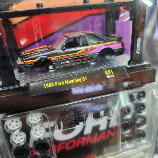 M2 Machines - M2 'Model Kit' Series 81 -1988 Ford Mustang GT