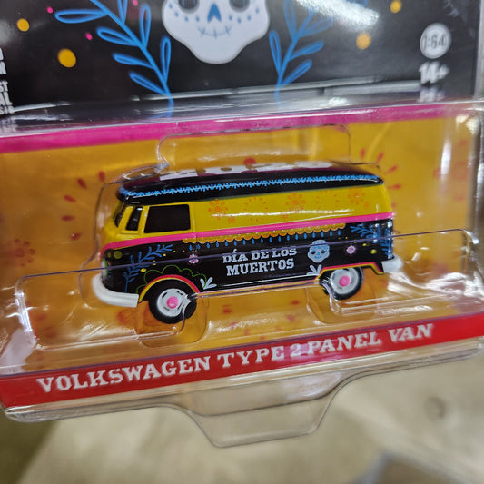 Greenlight - 'Dia De Los Muertos' - Volkswagen Type 2 Panel Van