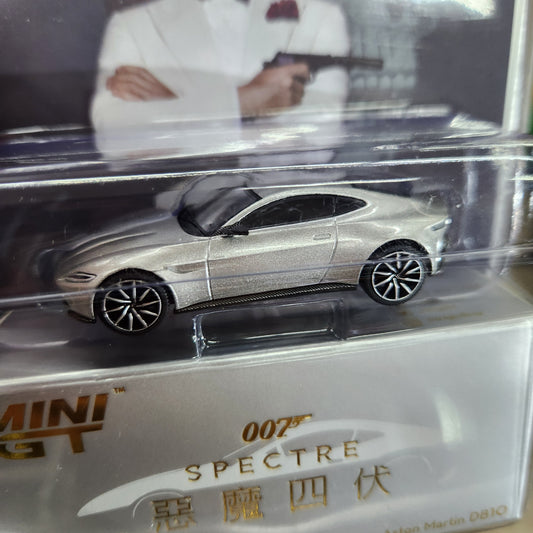 MiniGT - Aston Martin DB10 'Spectre' 007 James Bond Series - Chinese Artwork