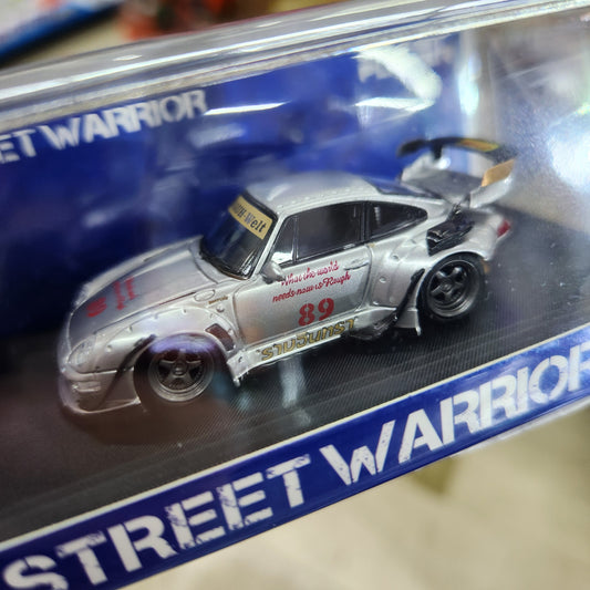 Street Warrior - Porsche RWB 993 'Zamac' (Low Tail) - Silver