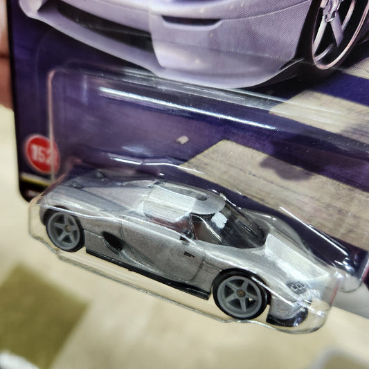 Hot Wheels Premium - Boulevard #152 - Koenigsegg CC850 - Moon Silver