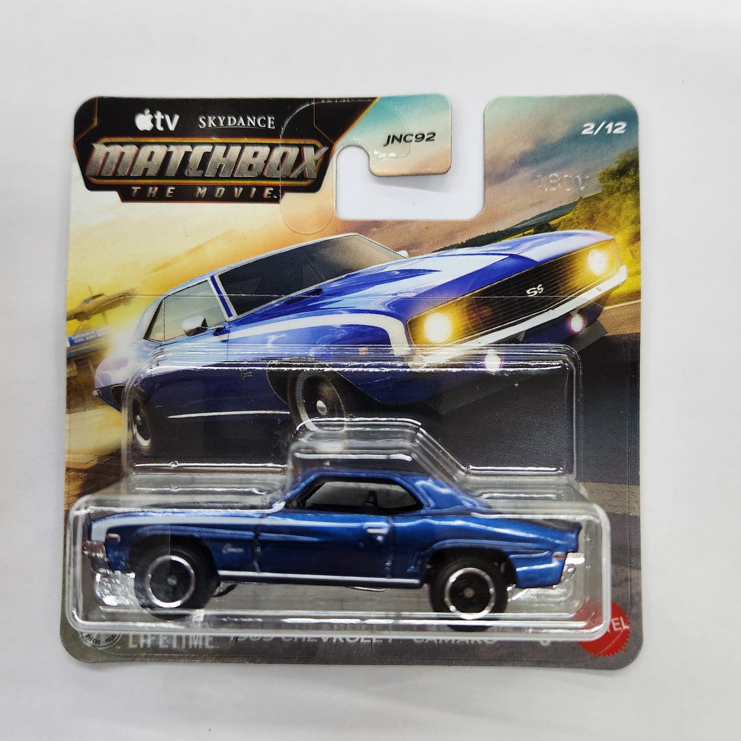 Matchbox - 'Matchbox: The Movie' - 1969 Chevrolet Camaro - Short Card