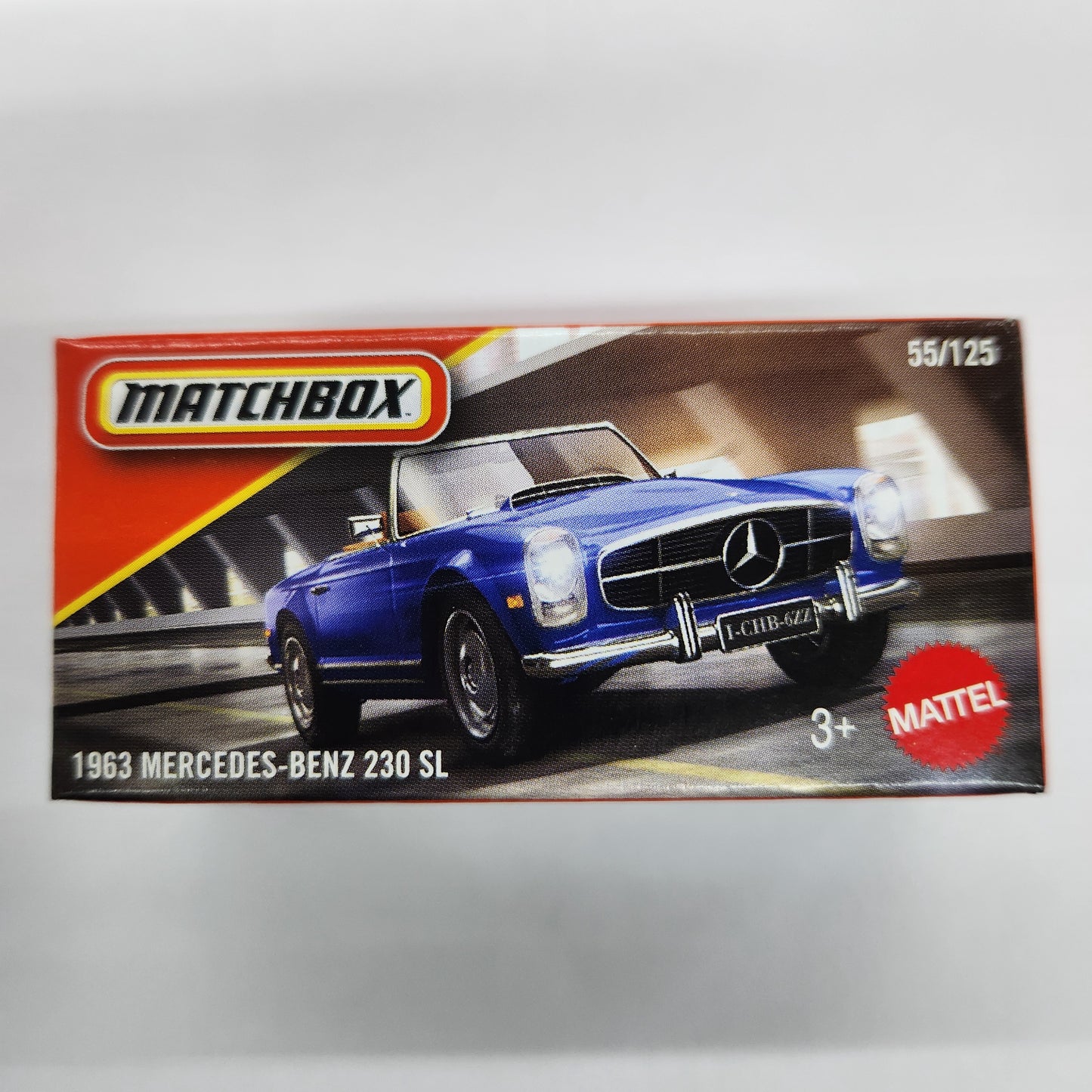 Matchbox - 2026 Power Grabs - 1963 Mercedes-Benz 230 SL (Royal Blue)