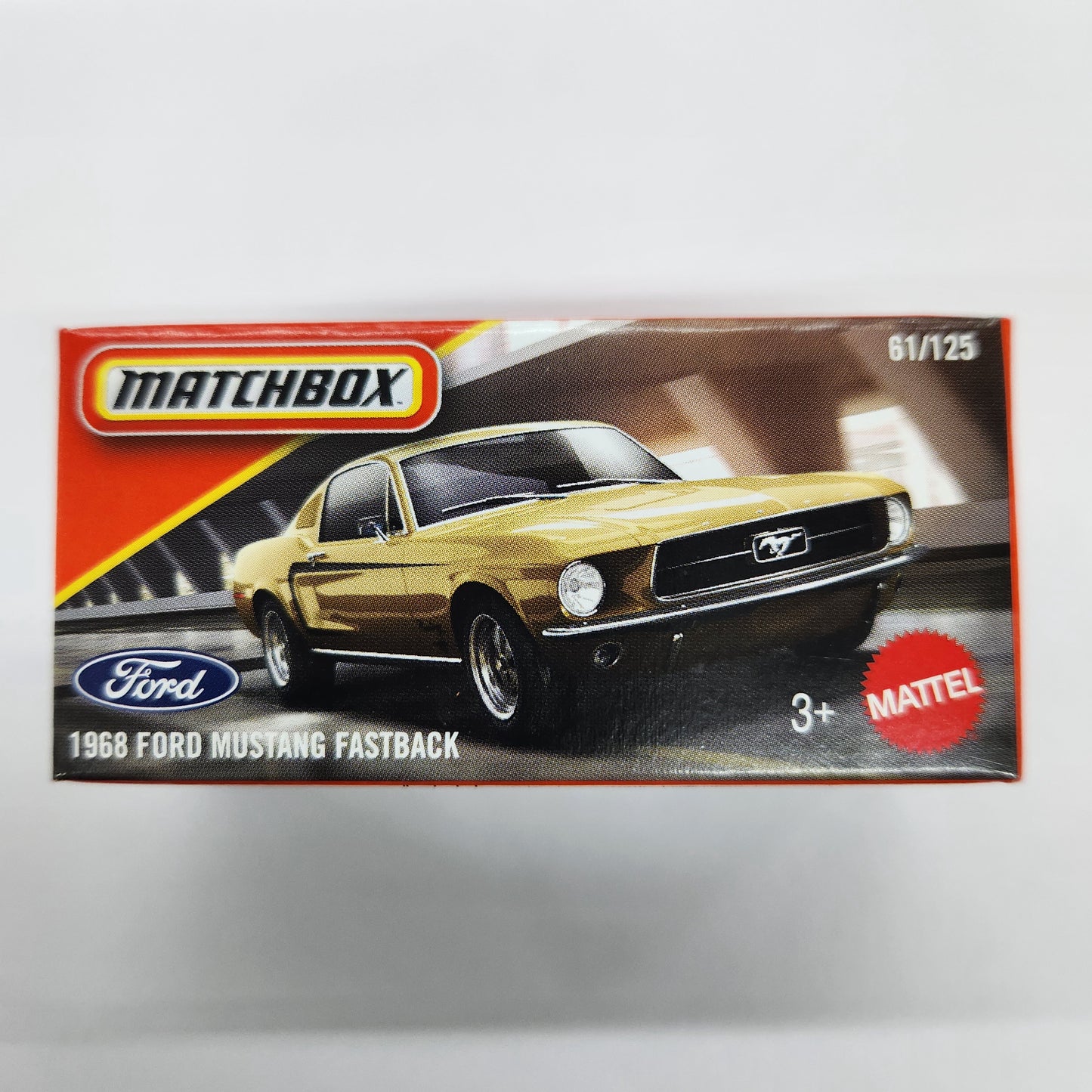 Matchbox - 2026 Power Grabs - 1968 Ford Mustang Fastback (Gold)