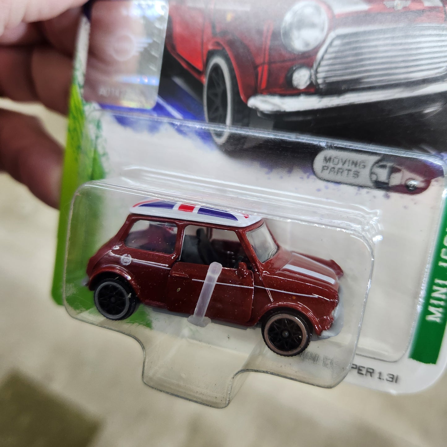 Majorette - Mini Icons Premium Cars - Mini Cooper 1.3i (Union Jack)