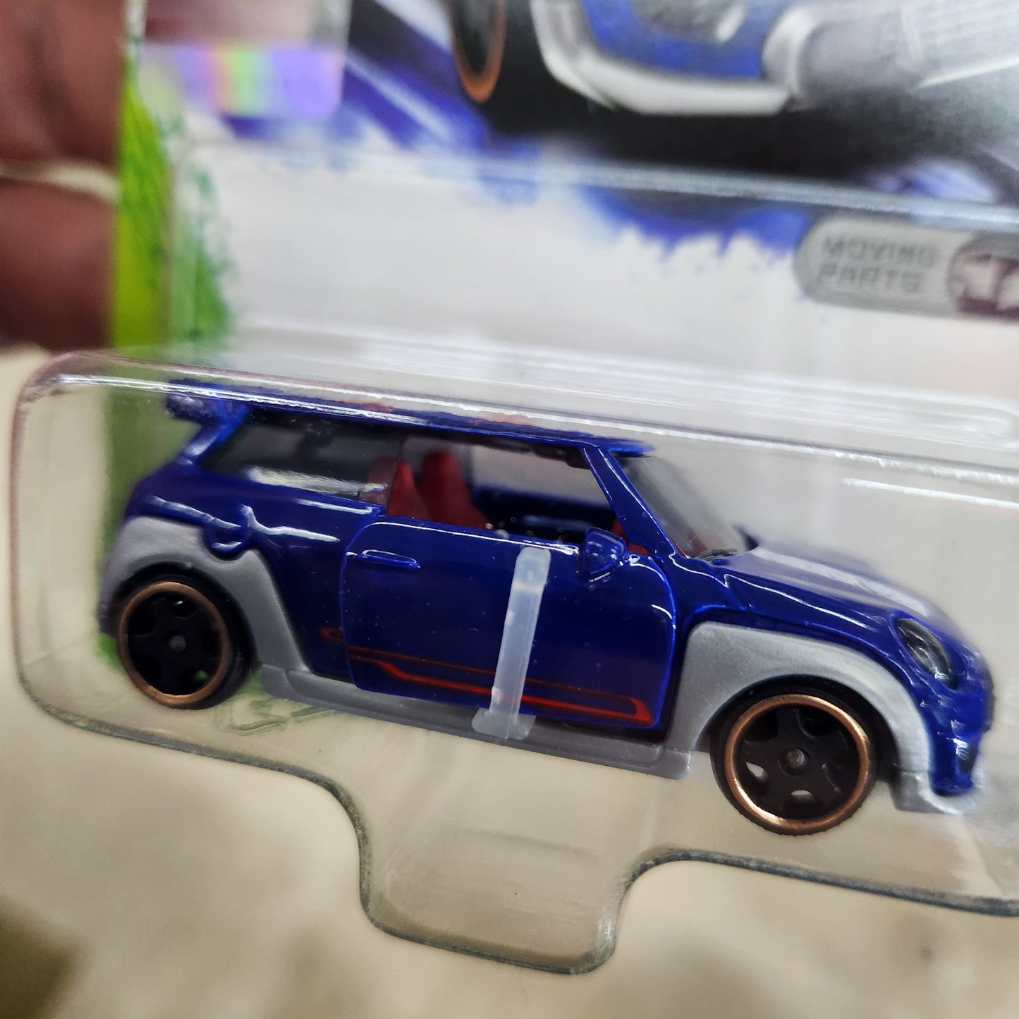 Majorette - Mini Icons Premium Cars - Mini John Cooper Works GP (Royal Blue)