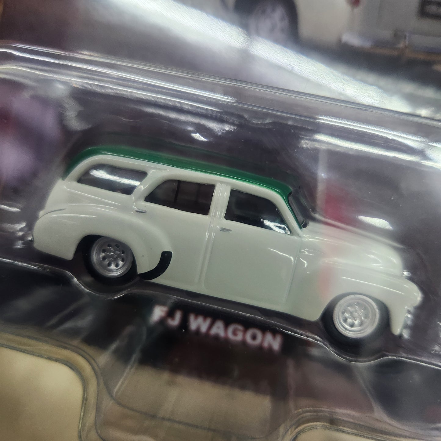 Oz Wheels - Fully Sick Detail - Series 3 - Holden FJ Wagon (White/Green) - 1:64 Scale