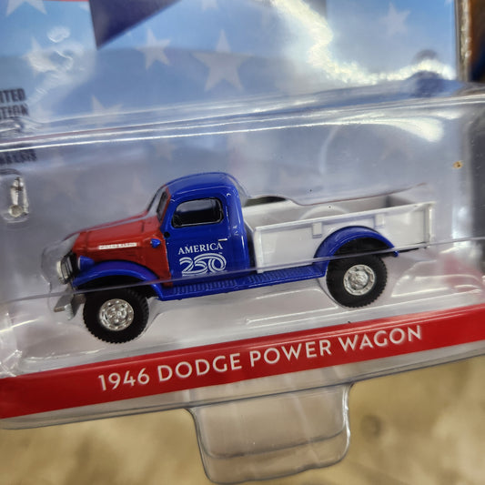 Greenlight - America 250 - 1946 Dodge Power Wagon - 1:64 Scale