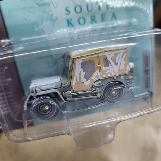 Johnny Lightning - 2023 Military R1 Ver A - Willys MB Jeep