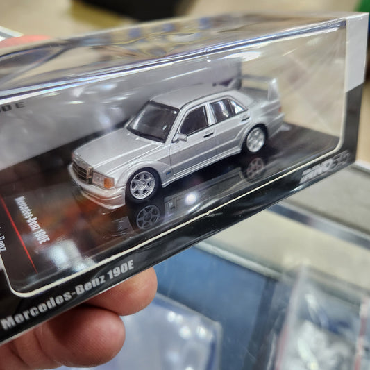 INNO64 - Mercedes-Benz 190e (Silver) - 1:64 Scale