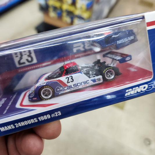 INNO64 - Nissan R89C '1989 Le Mans 24hr' #23 - 1:64 Scale