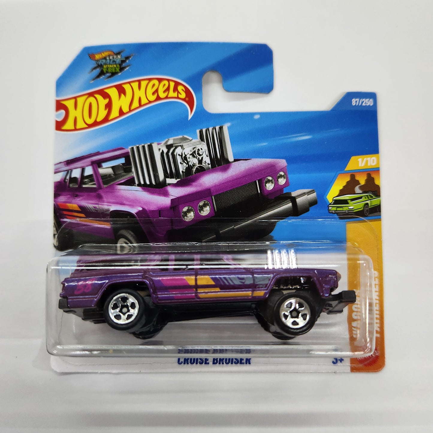 Hot Wheels - Cruise Bruiser (Purple) - Short Card