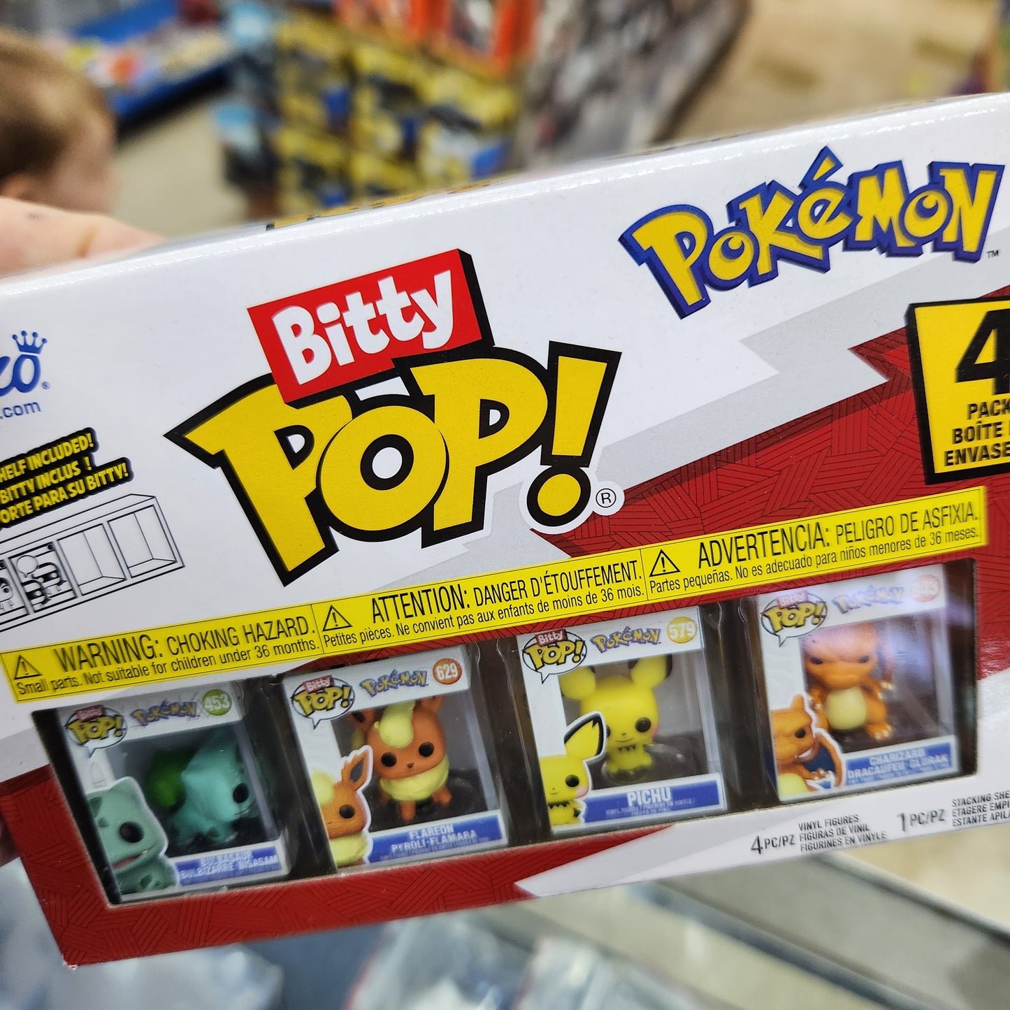 Pokemon - Bulbasaur Bitty Pop! (4 Pack)
