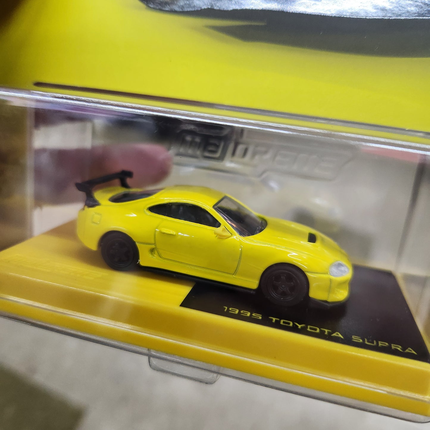 Majorette - Collection Series (Wave 5) - 1995 Toyota Supra (Yellow) - 1:64 Scale