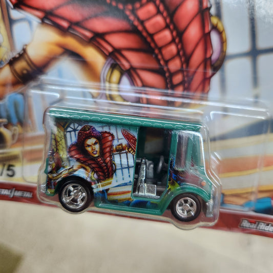 Hot Wheels Premium - Pop Culture (2021 Retro Entertainment) - Bread Box 'MOTU Teela'