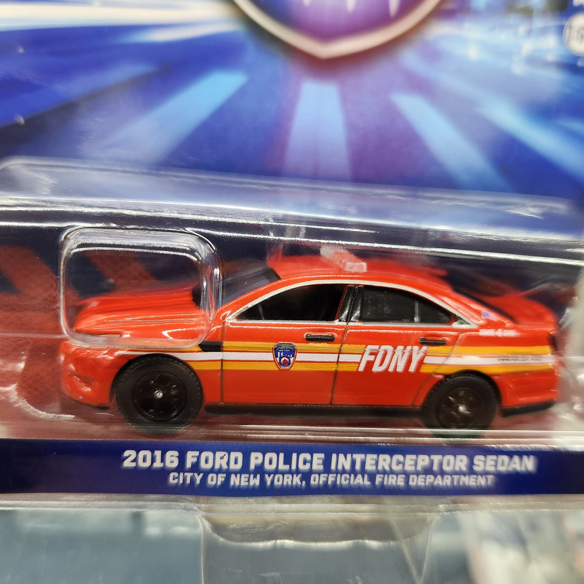 Greenlight - First Responders Series 1 - 2016 Ford Police Interceptor Sedan 'City of New York'