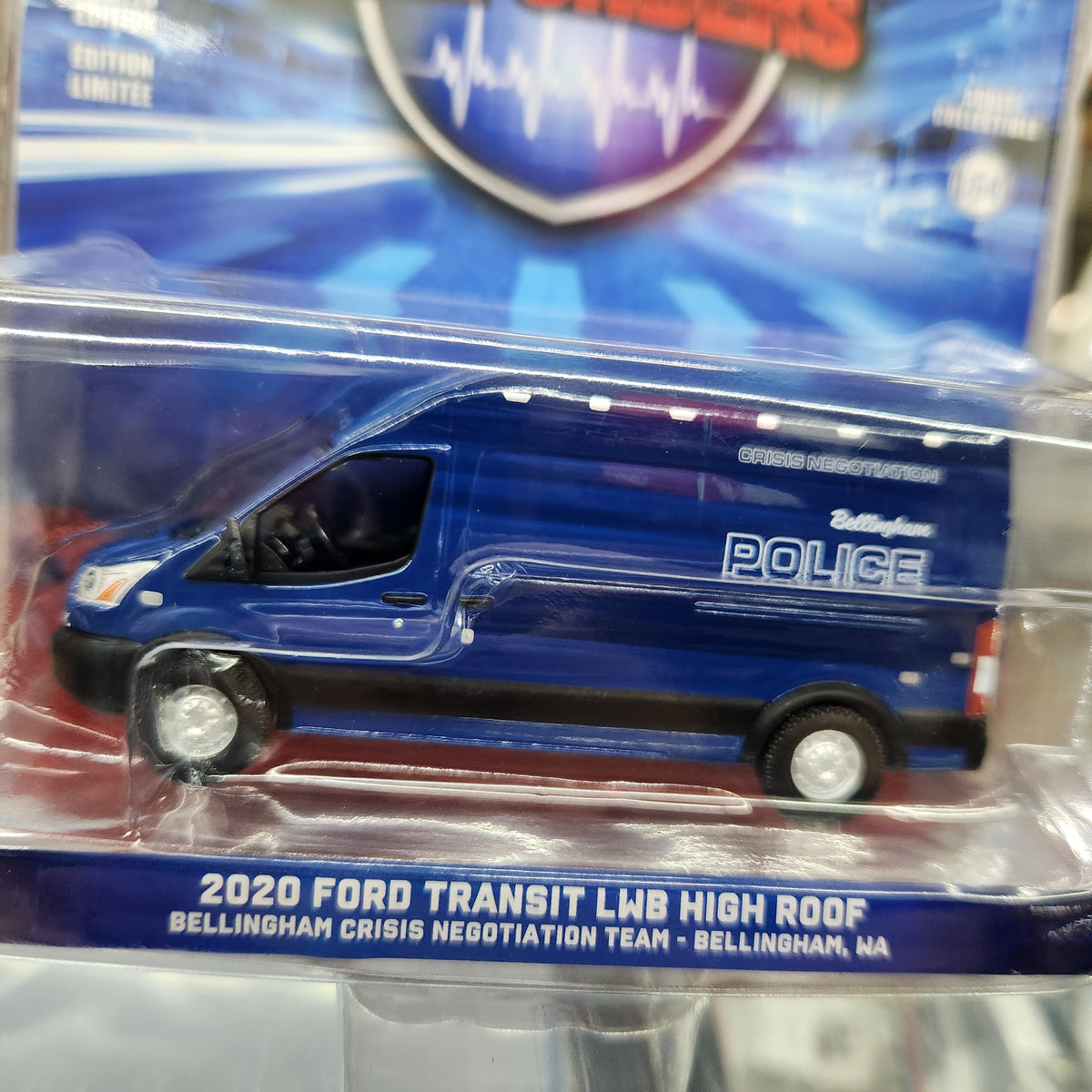 Greenlight - First Responders Series 2 - 2020 Ford Transit LWB High Roof 'Bellingham Crisis Team'