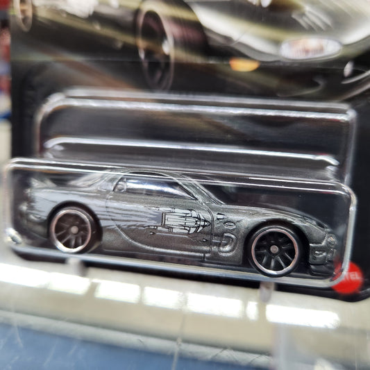 Hot Wheels - Fast & Furious: Silver Anniversary Series - 1995 Mazda RX-7 (Metalflake Grey)