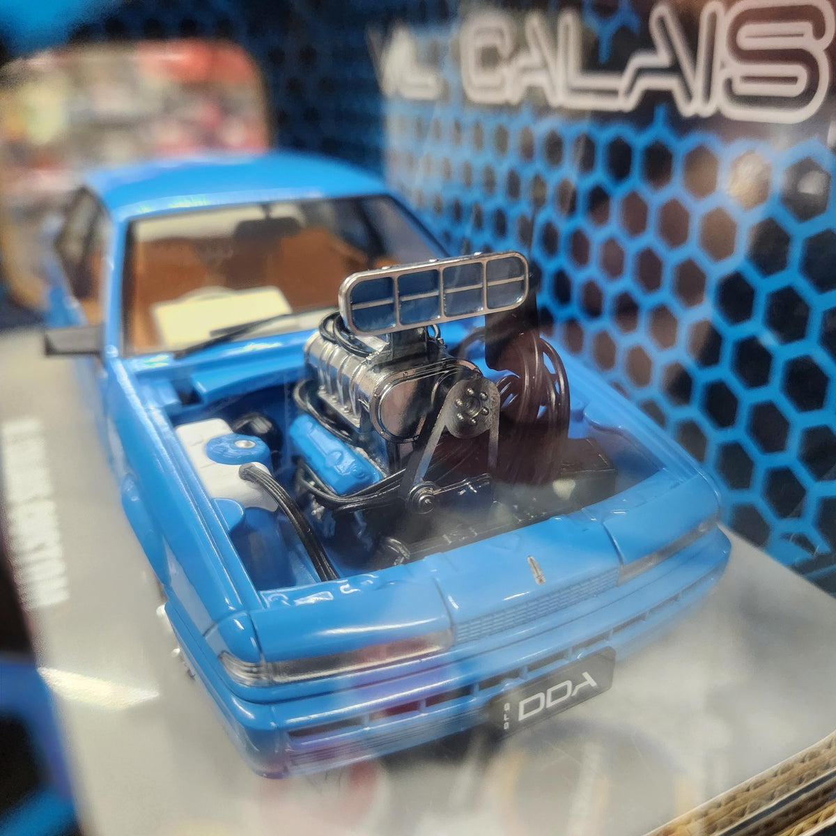 DDA - Holden VL Calais Custom (Blue) - 1:24 Scale