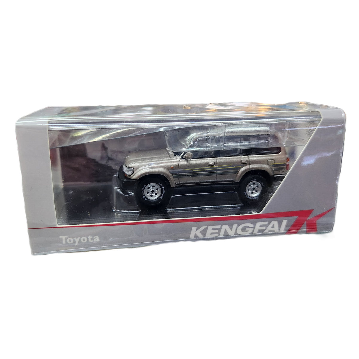 Kengfai - Toyota Land Cruiser LC80 (Pearl Champagne Gold) - 1:64 Scale