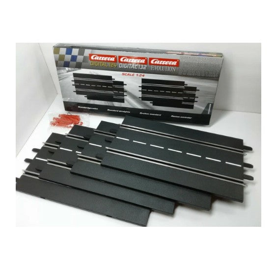 Carrera - Track System - 124/132 Standard Straight Track - 4 Pack