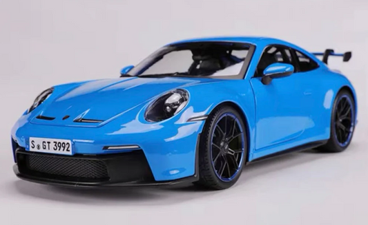 Maisto - Premiere Edition - 2022 Porsche 911 GT3 (Shark Blue) - 1:18 Scale