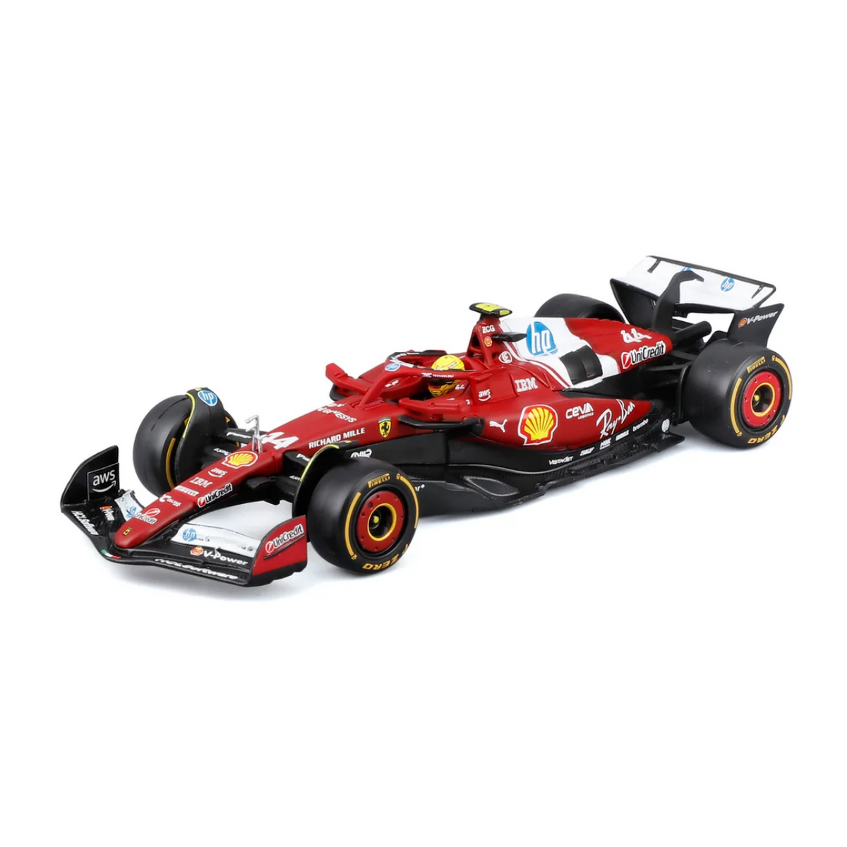 Bburago - 2025 Scuderia Ferrari F1 SF-25 - #44 Lewis Hamliton - 1:43 Scale