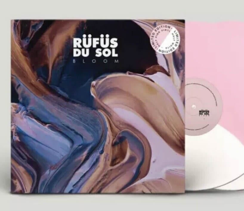 NEW - Rufus du Sol, Bloom (Pink/White) 2LP