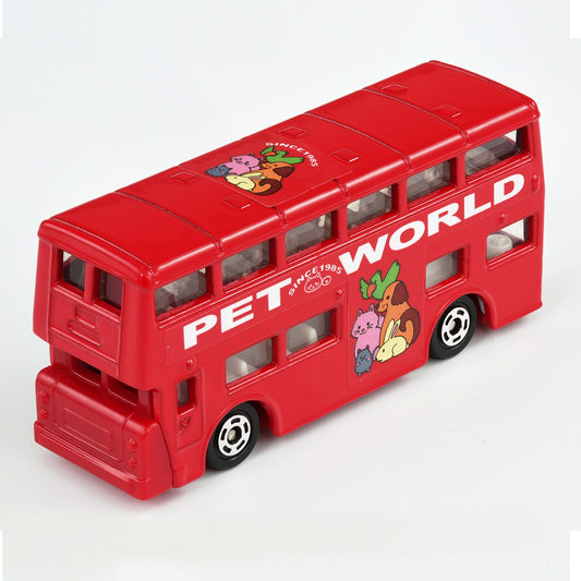 TOMICA - No.95 London Bus 'Pet World' - 1:130 Scale